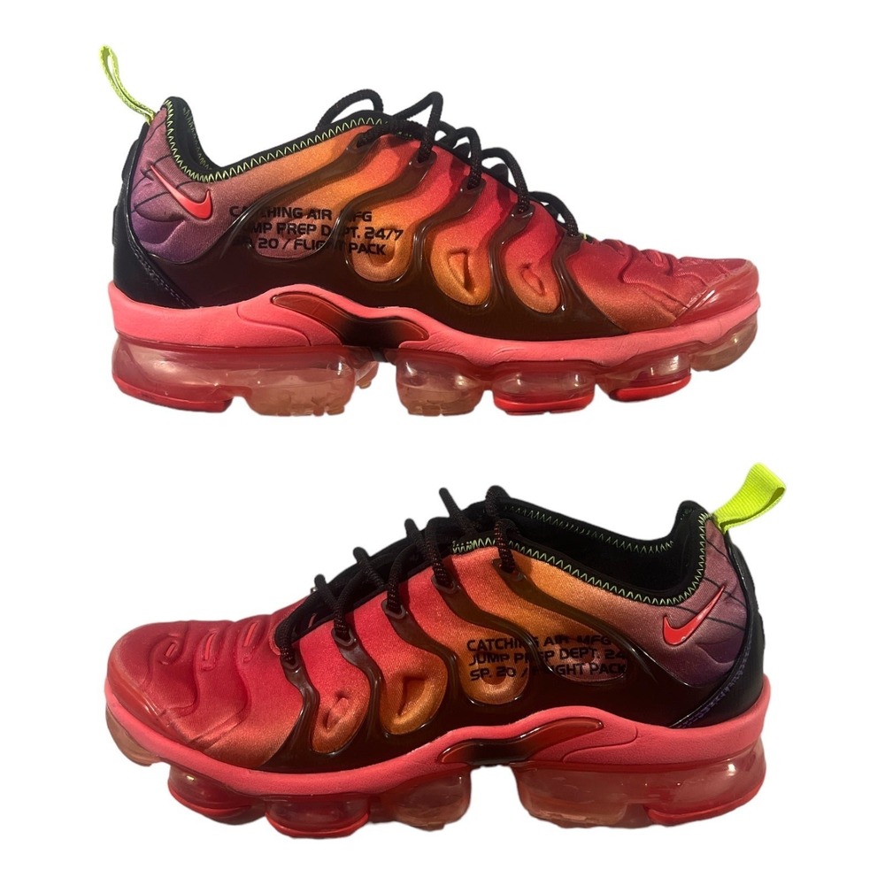 NIKE VaporMax Plus LASER CRIMSON mens 8.5 TRB‎